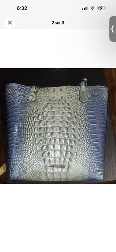 Brahmin Jayden SERENITY OMBRÉ MELBOURNE W/Front & Back Eye Medallion NWT - Picture 1 of 3