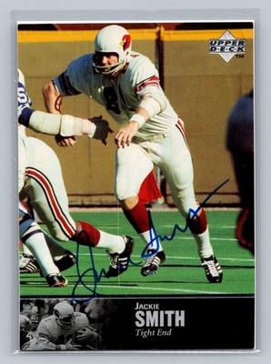 1997 Upper Deck Legends Jackie Smith Autographs Auto #AL-62