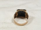 ...Vintage Men's 10K Gold, Diamond, Masonic Compass Ring, Size 9.75... — photo 7