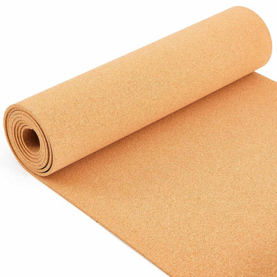Multi-Purpose Cork Board Roll 20In X 10Ft, 1/4'' Thick Cork Roll for Bulletin Boa