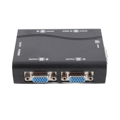 RASTKY VGA-Splitter 1 In 4 Out Vergoldeter HD-Video-Splitter Für