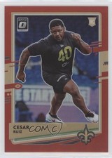 2020 Panini Donruss Rookie Optic Preview Red Prizm 81/99 Cesar Ruiz #P-281 07nu