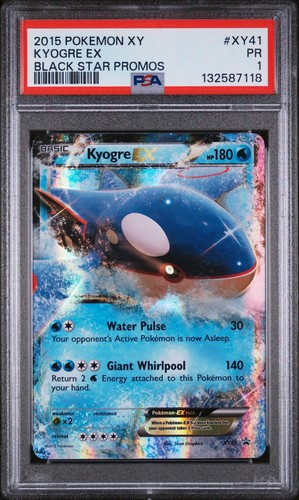 Kyogre-EX graded PSA 1 for sale on eBay