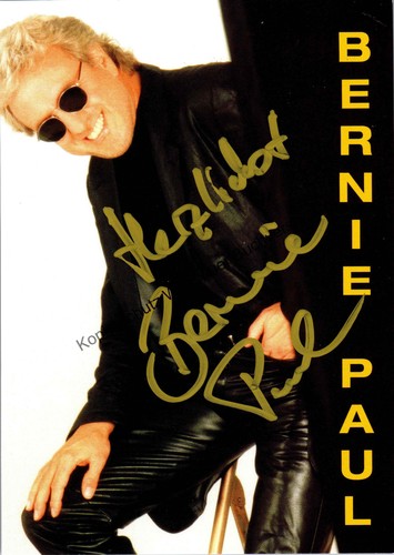 Original Autogramm Bernie Paul /// Autograph signiert signed signee Paul, 350173 - Bild 1 von 2
