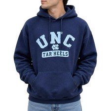 Vintage North Carolina Tar Heels Hoodie Y2K Soffee UNC Hooded Sweatshirt - XL