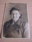 WW2 Military Woman Vintage Photo Named Peggy