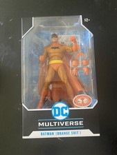 DC McFarlane Multiverse Batman Orange Suit Red Platinum Chase Figure