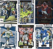 DK Metcalf 6 card lot Seattle Seahawks