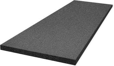 #ad #ad Ramede Foam Sheet 54x16x1 Customizable Polyethylene Insert Pad Black $29.99