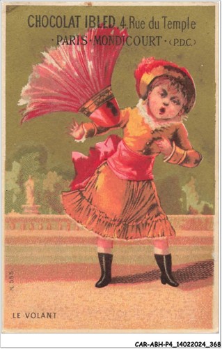 CAR-ABHP4-0786-CHROMOS - SCHOKOLADEN IBLED - DAS LENKRAD