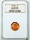 1946-S 1C Lincoln Wheat Cent MS67 RD NGC 273808-077