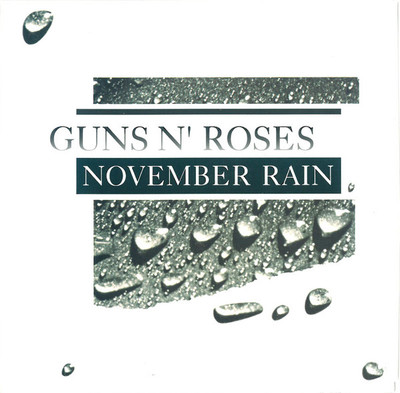 Guns N' Roses November Rain 7'' Single Pap Vinyl Schallplatte 79130
