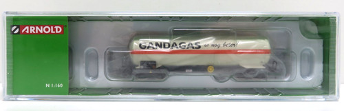 4achsiger Gaskesselwagen "GANDAGAS", SNCB, Ep. V-VI, 1:160,Arnold ,HN 6420, OVP | Zustand: Neu