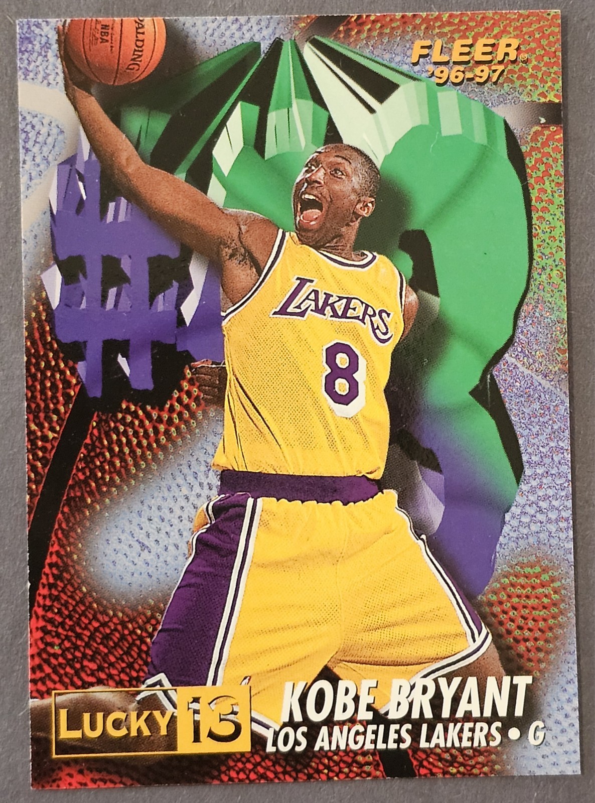Kobe Bryant 1996 Fleer #13 Lucky 13 Price Guide - Sports Card Investor