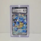 Pokemon TCG 151 Scarlet &Violet Blastoise EX Full Art 184/165 Ultra Rare