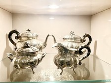 servizio caffe the argento 1000