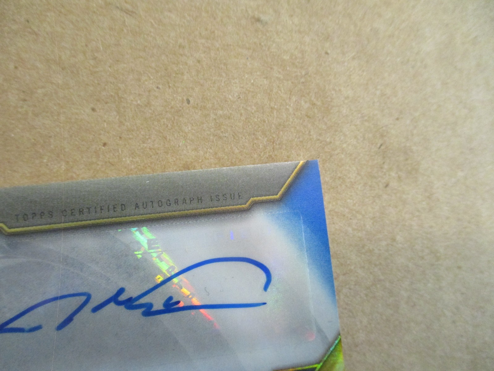 2019 TOPPS TRIPLE THREADS JACOB DEGROM #TTAR-JD4 3 COLOR RELIC PATCH AUTO 2/3 view 3