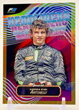 2024 Topps Finest Formula 1 Andrea Kimi Antonelli Headliners Gold 36/50 #HL-11