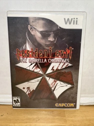 Resident Evil: The Umbrella Chronicles (Nintendo Wii, 2007) Complete Tested