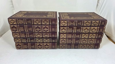 10 Vol Set John James Audubon American Wildlife Heritage Volair Limited Leather