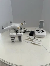 DJI Phantom 3 Professional Drone w/ Backpack & Remote For Parts Or Repair.