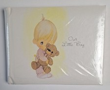 Vintage 1990 SEALED Precious Moments "Our little boy" Photo Album