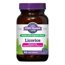 Oregon's Wild Harvest Organic Licorice Root Capsules, 90 Count 11/25