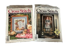 Cross Stitch Country Crafts Magazines Lot Of 2 1993