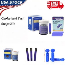 25 Strips Accu-Answer iSaw Blood Cholesterol Test Strips TC01 Fit ACCU-ANSWER