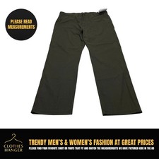 NWT Wrangler Workwear Utility Pant 44x32 Olive Relaxed Fit Pockets Canvas NEW