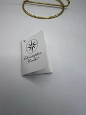 2001 Vintage **** PAPER HANG TAG ONLY Radko Singing In A Winter Wonderland