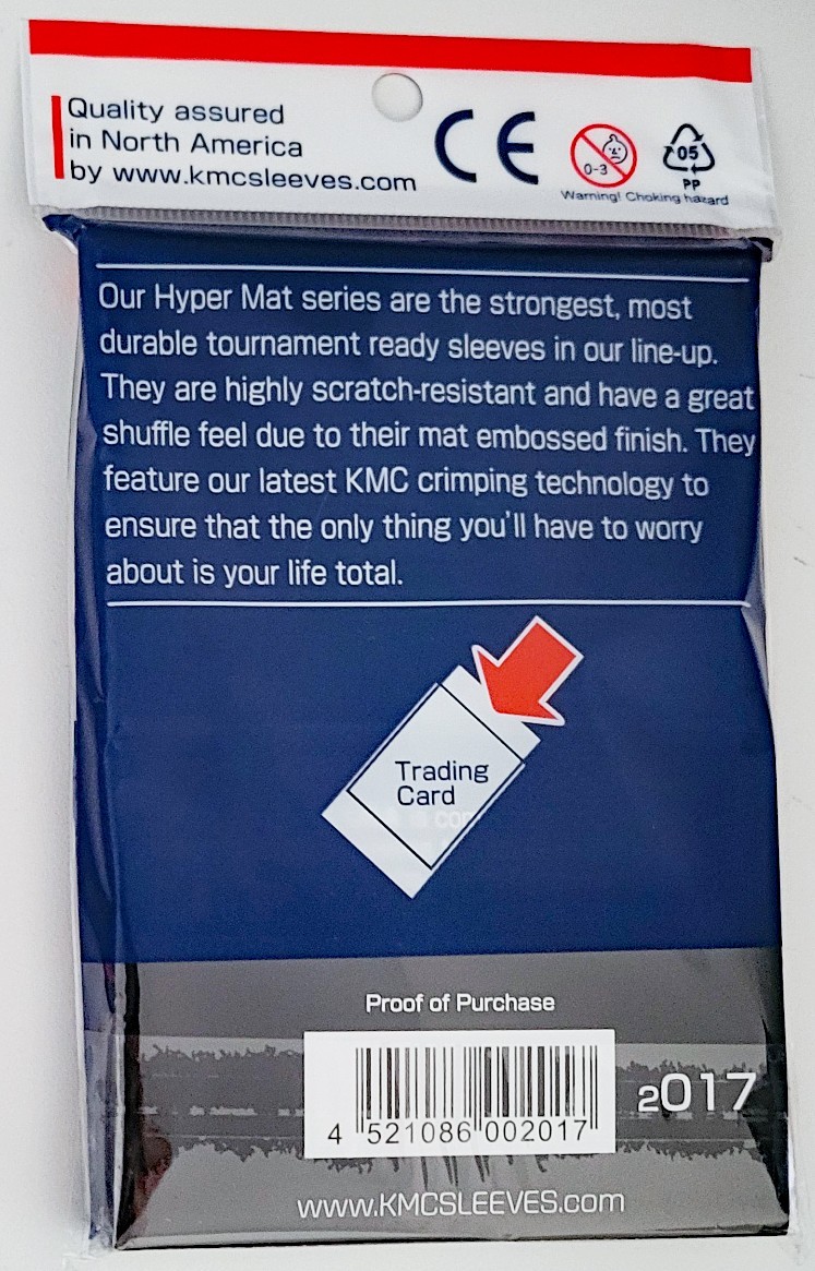 hyper mat card sleeves KMC Sleeves: Hyper Mat Premium