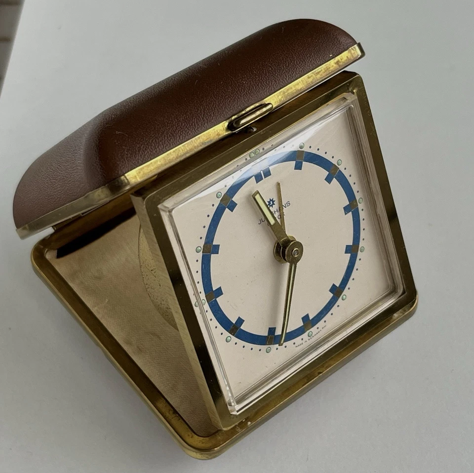 JUNGHANS Uhr Reisewecker Serie BIVOX Bauhaus Design Vintage - Bild 3 von 4