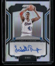 2024-25 Panini Prizm #PNM-LST LaSalle Thompson Penmanship Prizms Silver