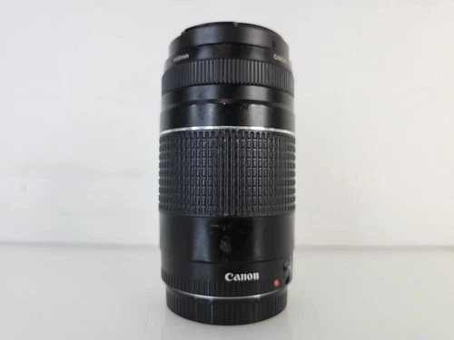 Canon EF 75-300mm 1:4-5.6 II Zoom DSLR Camera Lens (NOTES) (AM1087788)