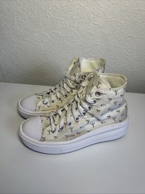 Seltene Converse Chuck Taylor All Star Move Plateau High Top Kolibri