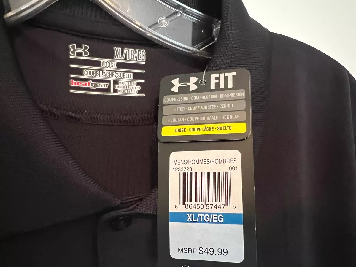 AUTISM UNDER ARMOUR LOOSE HEAT GEAR GOLF CASUAL SHIRT XL
