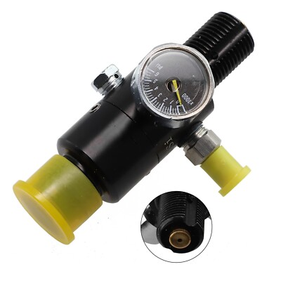 #ad Air Tank Regulator 4500psi HPA 1200Psi M18*1.5 Output PCP Pressure Regulator $28.21