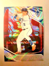 2019 Panini Phoenix Alex Bregman ( Astros ) #17 Ruby Wave Refractor /199