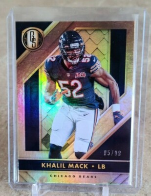 2020 Panini Gold Standard KHALIL MACK  # /99 Chicago Bears    