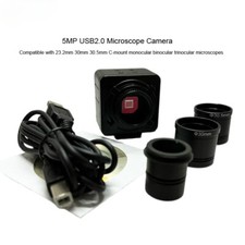 New 5MP USB Monocular Binocular Trinocular Microscope Camera Digital Eyepiece HD