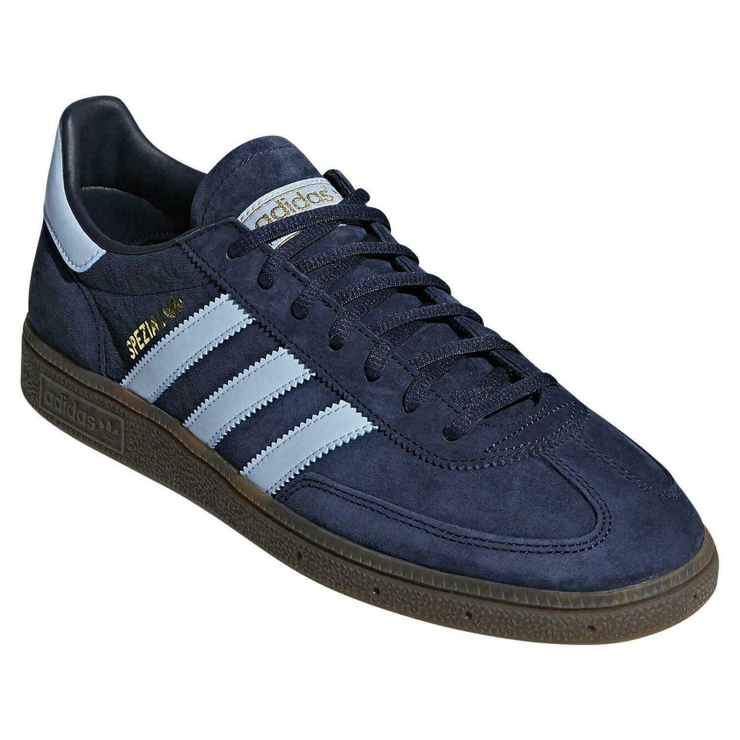 adidas ORIGINALS MENS HANDBALL SHOES SNEAKERS NAVY BLUE eBay