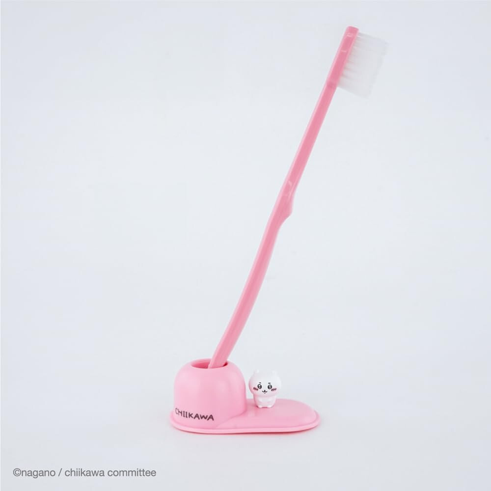 Hashy TOPIN Chiikawa Toothbrush Stand Pink 2.6×1.4×0.9in 751196