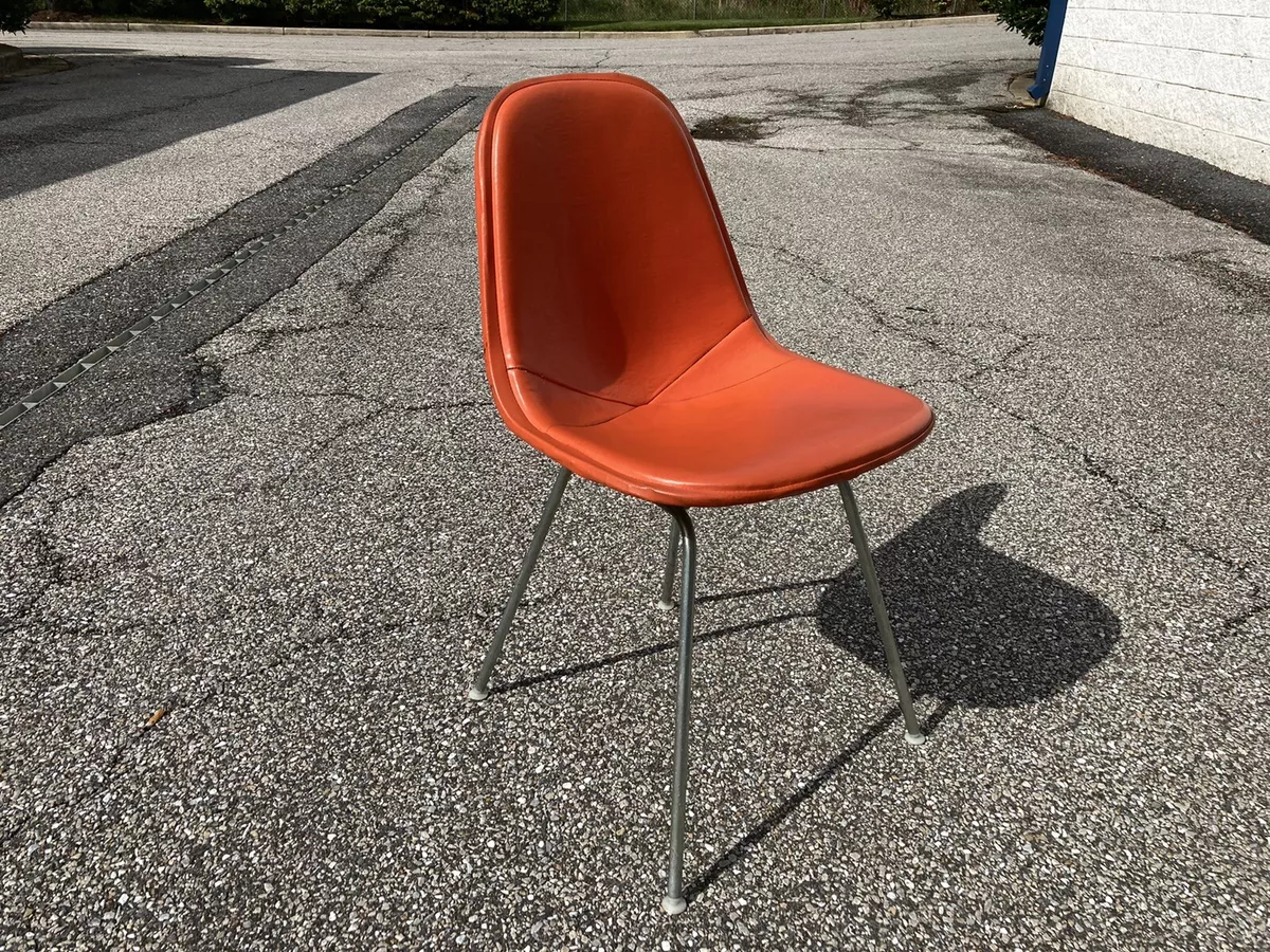 Vintage Herman Miller Charles Eames DKX Wire Side Shell Chair