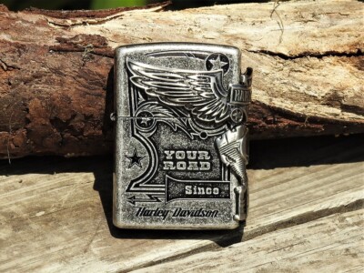 Japanese Zippo Harley Davidson Lighter - Japan - Your Road Rules