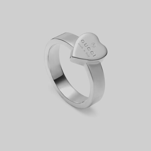 Gucci x Adidas GG Logo Wide Band Ring Sterling Silver 925 Gucci x Adidas GG Logo Wide Band Ring Sterling Silver 925