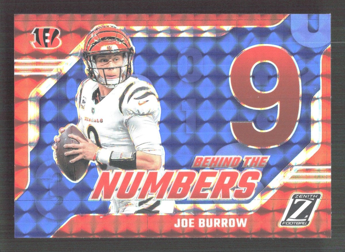 2023 Panini Zenith #13 Joe Burrow Behind the Numbers Blue | eBay