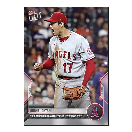 2022 Topps Now #74 Shohei Ohtani Angels (PR-3,134)