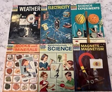 The How and Why Wonder Books Lot Of 6 Vintage Illustrated Educational Books