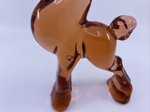 Heisey Imperial Figur Pferd vorwärts Filly #636 in Lachs - Bild 2 von 8